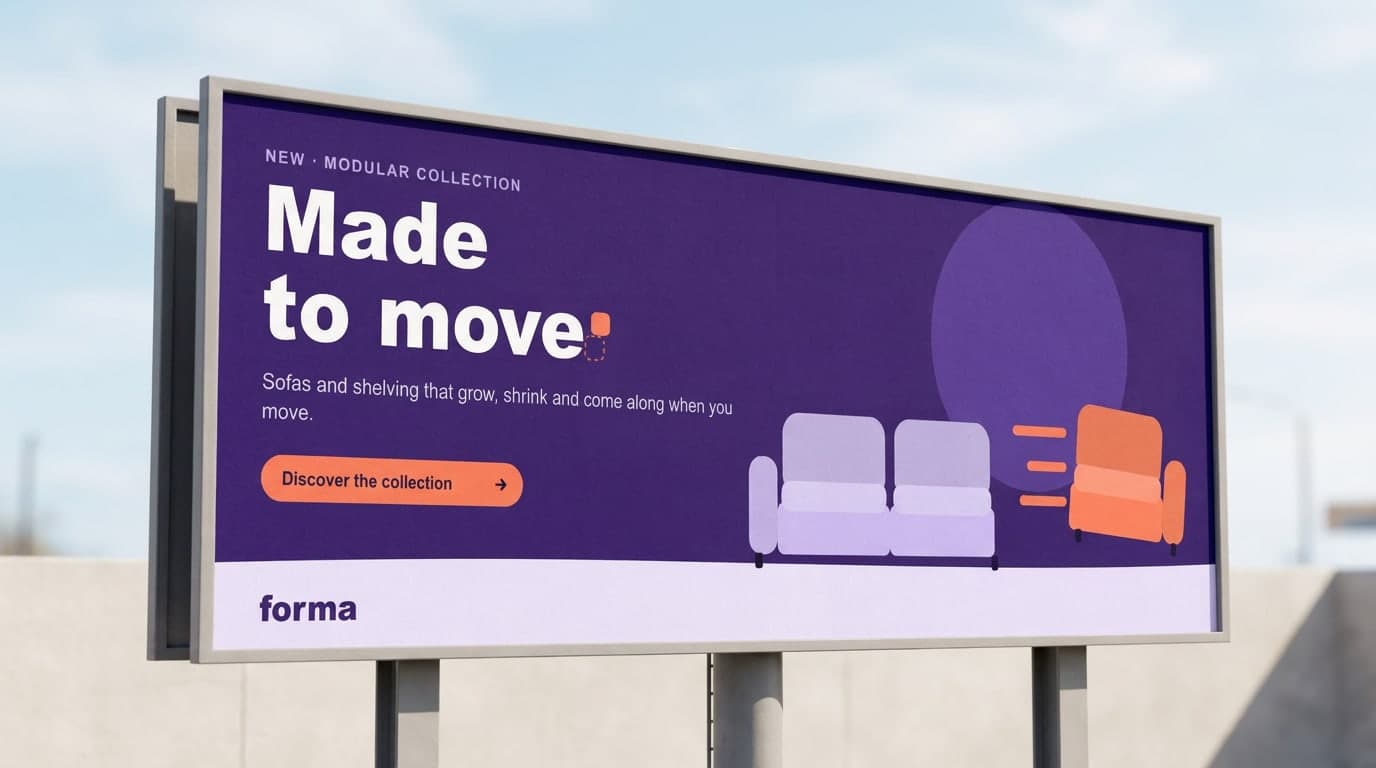 Forma: campaign billboard